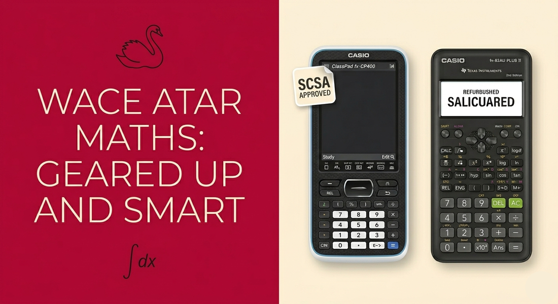 Geared up for WACE math: ClassPads, graphing calculators, and smarter spending